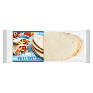 White Pitta Bread 6x (360g)