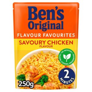 Ben’s Original Savoury Chicken Microwave Rice  (220G)